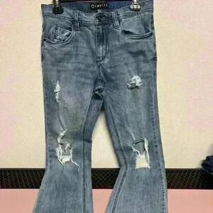 Empyre Men’s Ripped Jeans Vintage‎ Blue Sz 30